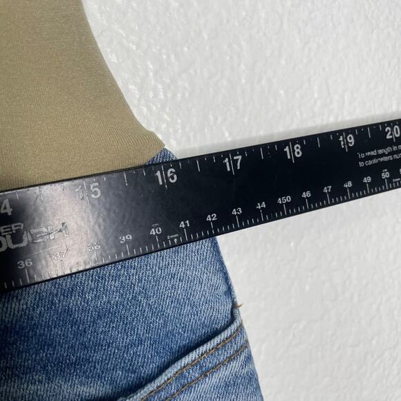 Time and Tru Womens Jeans Size M Maternity Light Wash Distressed Skinny Leg - Picture 8 of 14